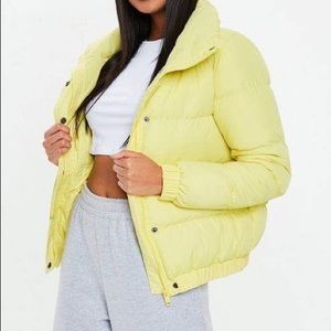 Yellow Puffer Jacket